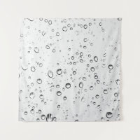 La pluie goutte des gouttelettes humides pluvieuse