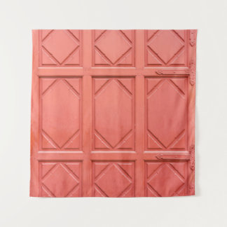 Tenture La porte du temple thaïlandais : les motifs florau