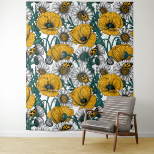 Tenture La prairie en jaune