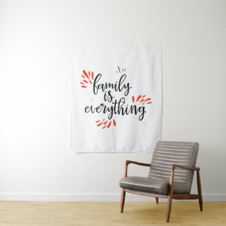Tenture la réunion familiale est tout