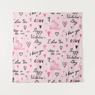 Tenture La Saint-Valentin : 'Je t'aime' arrière-plan.