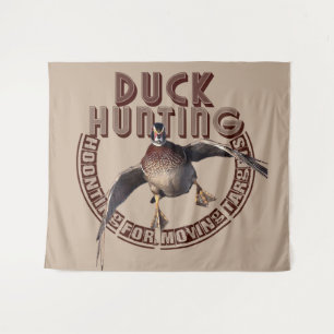 Tenture La sauvagine, Chasse au canard