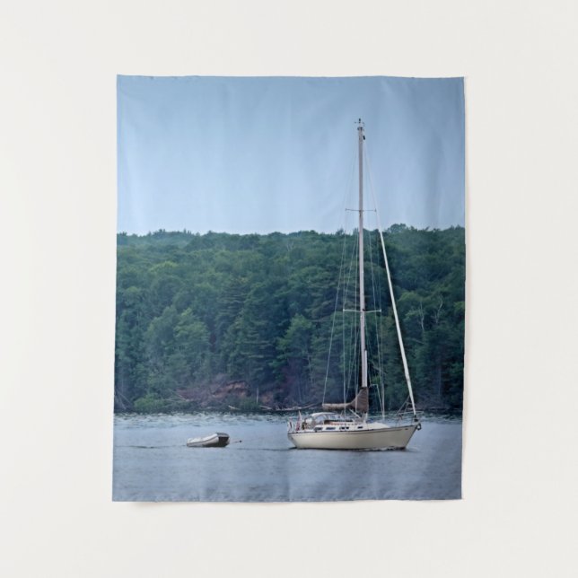 Tenture La vie nautique (Devant)