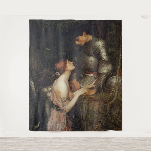 Tenture Lamia and the Soldier par J W Waterhouse 1905 (Devant)