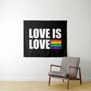 Tenture L'amour est l'amour