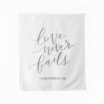 l'amour ne faillit jamais | 1 Corinthiens 13:8