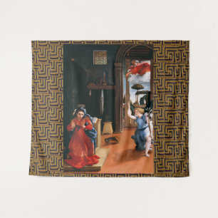 Tenture L'ANNONCIATION DE RECANATI par Lorenzo Lotto