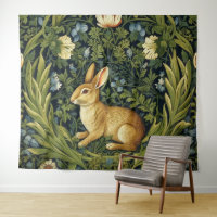 Lapin Art nouveau dans le jardin