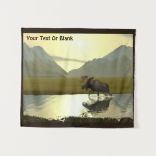 Tenture L'après-midi Moose