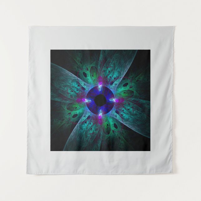 Tenture L'art Abstrait des yeux (Devant)