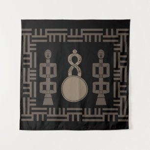 Tenture L'art tribal abstrait africain