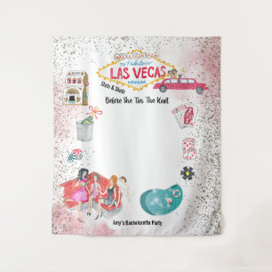 Tenture Las Vegas Bachelorette Weekend Watercolor