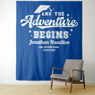 Tenture Le commencement de l'aventure Fond de décor pour f