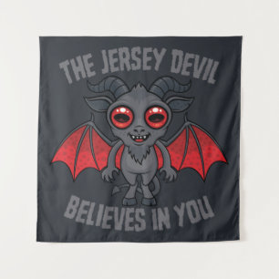 Tenture Le Diable du New Jersey Croit En Vous
