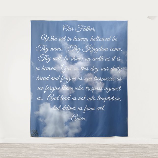 Tenture Le Fond de l'Oraison Dominicale (Devant)