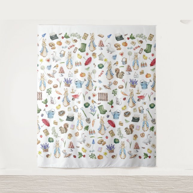 Tenture Le lapin Peter (Devant)