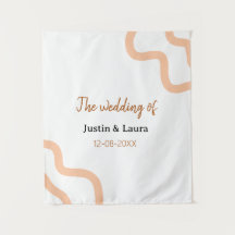 Le mariage de nom de la mariée date pêche