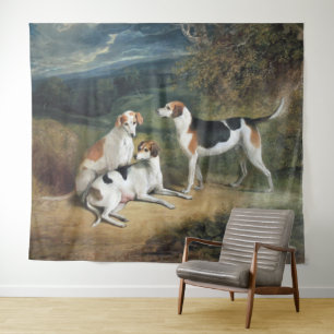 Tenture Le musée des Beaux-Arts de Trois Hounds Mur