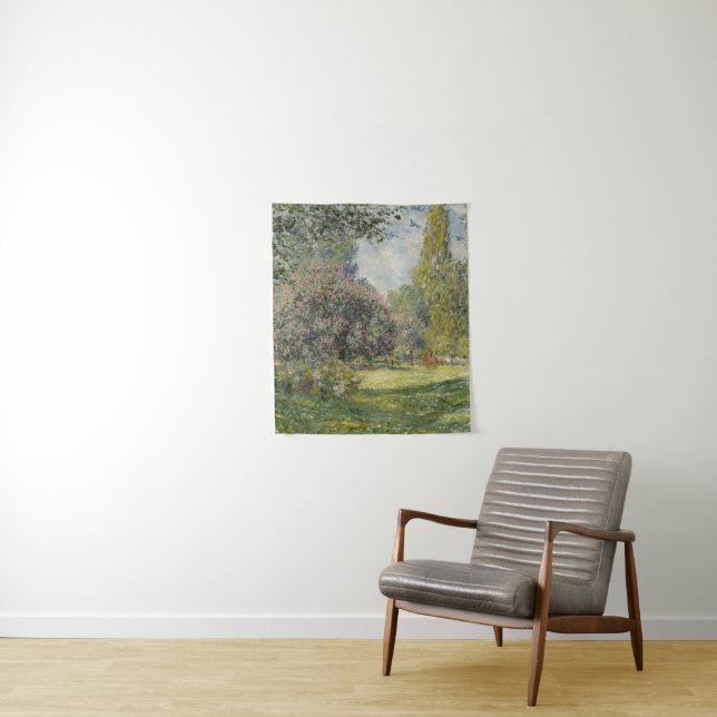 Tenture Le Parc Monceau - Claude Monet (En situation)