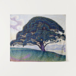 Tenture Le Pin Bonaventure, Peinture à l'huile, Paul Signa