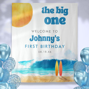 Tenture Le premier anniversaire de The Big One Toile de fo