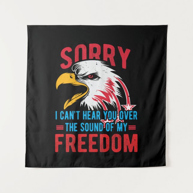 Tenture Le Son De Ma Liberté (Devant)