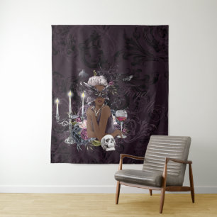 Tenture Le Vampiress Moody Gothic Vampy Glam Dark Skin
