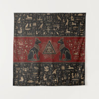 Les chats égyptiens et l'oeil d'Horus