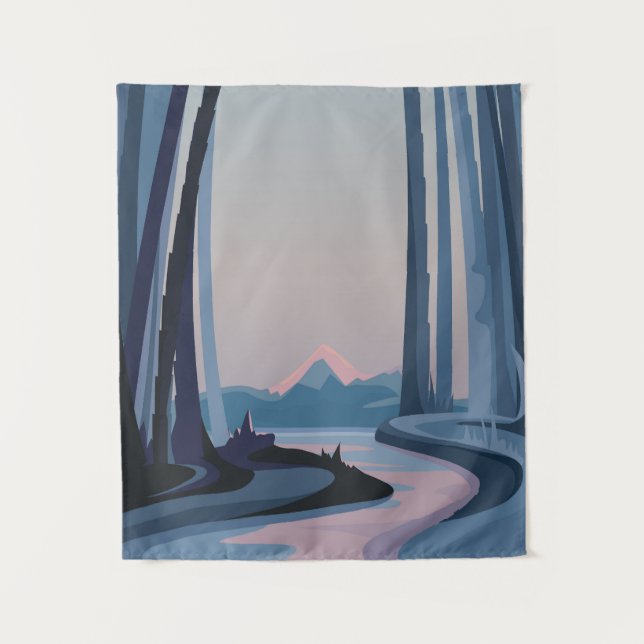 Tenture Les forêts de bambou (Devant)