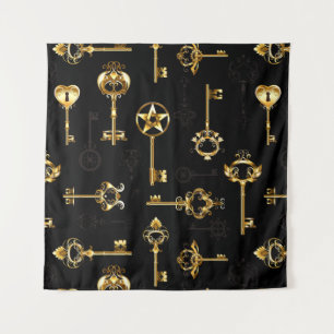 Tenture Les Patters de Seamless avec Golden Keys