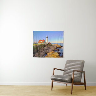 Tenture Les phares   Rockport Lighthouse Maine