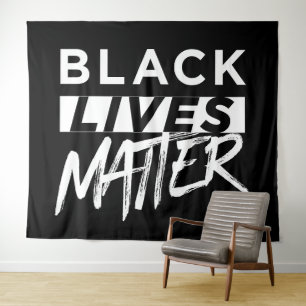 Tenture Les vies noires sont énormes
