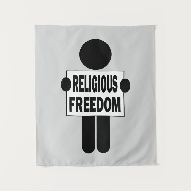Tenture Liberté religieuse (Devant)