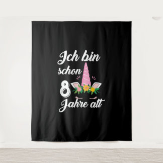 Tenture Licorne, cela fait 8 ans que c'est mon anniversair