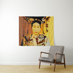 Tenture L'impératrice de l'art vintage chinois