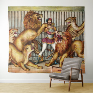 Tenture Lion Tamer