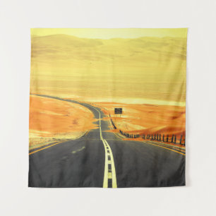 Tenture Liwa Oasis Asphalt Road, Dunes.