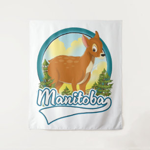 Tenture Logo de voyage du Manitoba Canada