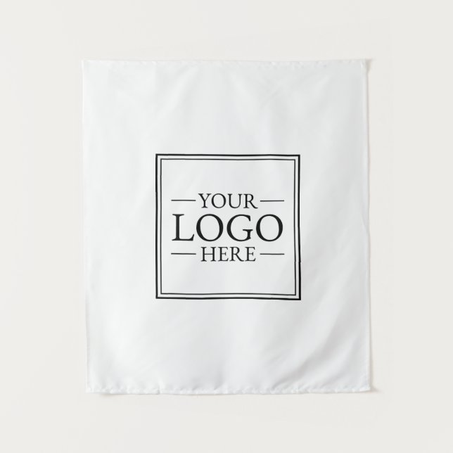 Tenture Logo d'entreprise personnalisé (Devant)