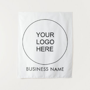Tenture Logo d'entreprise personnalisé Ajouter un Modèle d