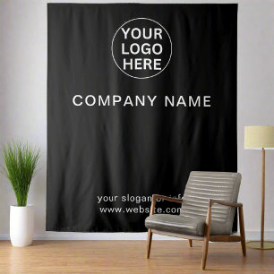 Tenture Logo personnalisé et image de marque commerciale e