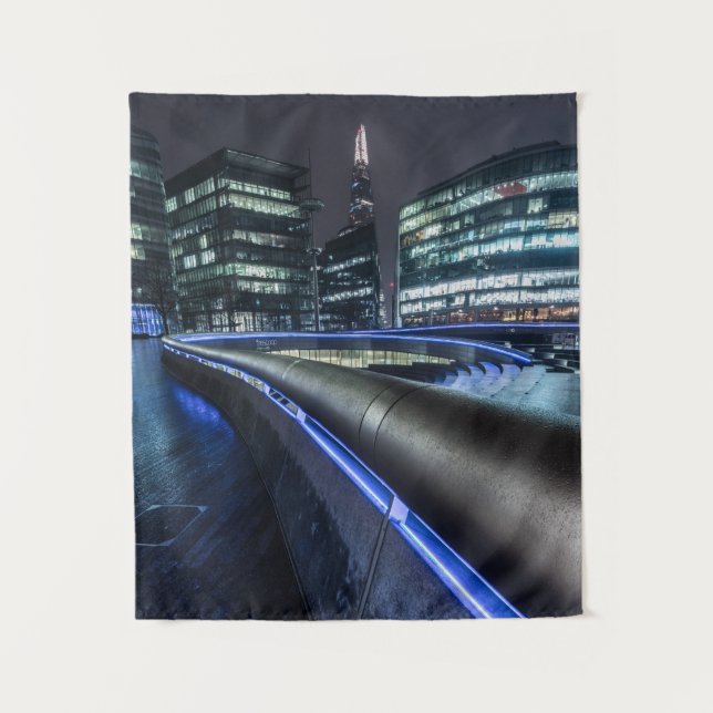 Tenture Londres la nuit (Devant)