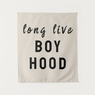 Tenture Long Live Boyhood Boyhood Room Nursery Playroom Wa