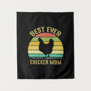 Tenture Louvain de poulet Meilleure mère du poulet