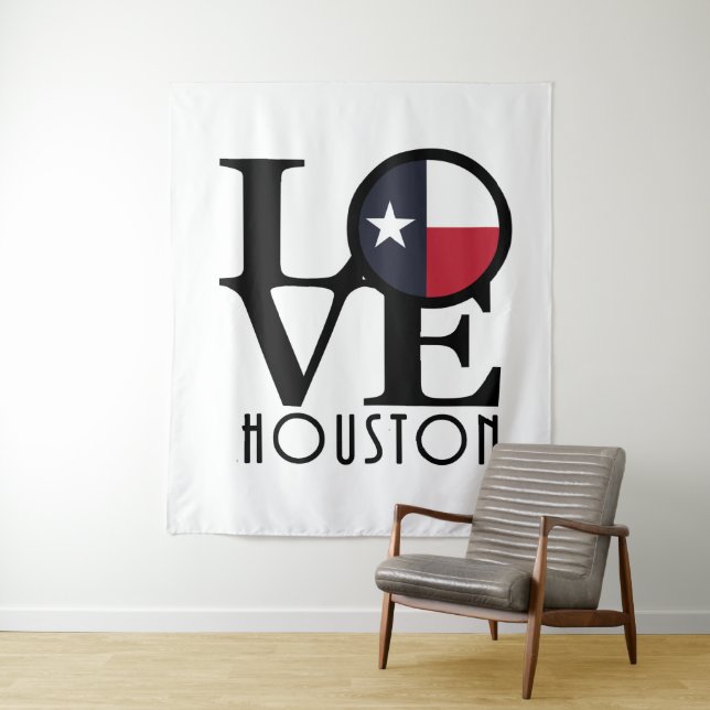 Tenture LOVE Houston (En situation)