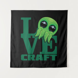 Tenture Lovecraft Baby Cthulhu Design - Éffrayant mignon A