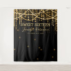 Lumières de chaîne de 16 ans douce toile de fond d