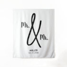 M. et M. toile de fond Gay Mariage LGBT