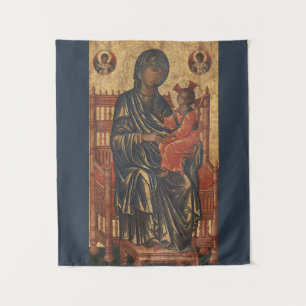 Tenture Madonna et Enfant l Eglise orthodoxe l catholique