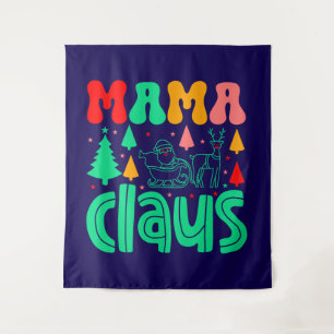 Tenture Mama Claus Christmas Design-60097
